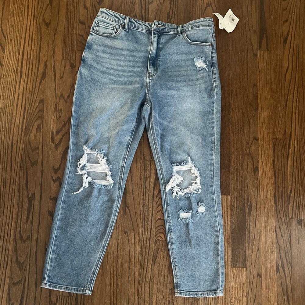 NWT Wonderly Womens Jeans Girlfriend Size 16